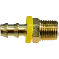 Push On Hose Barb Brass Fittings